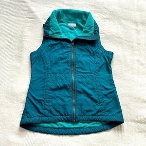 Columbia Lightweight Fleece Lined Vest Size XS